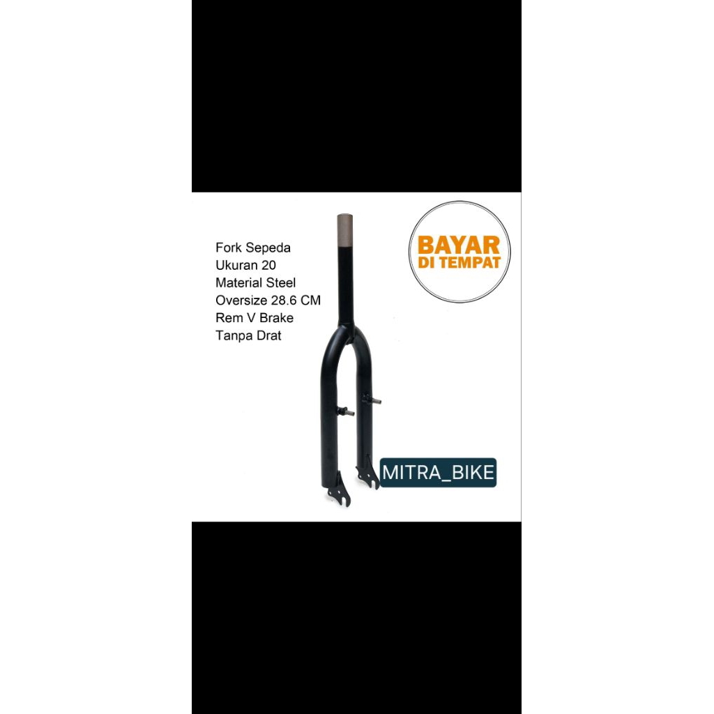 FORK/GARPU SEPEDA BMX 20 INCH OVERSIZE
