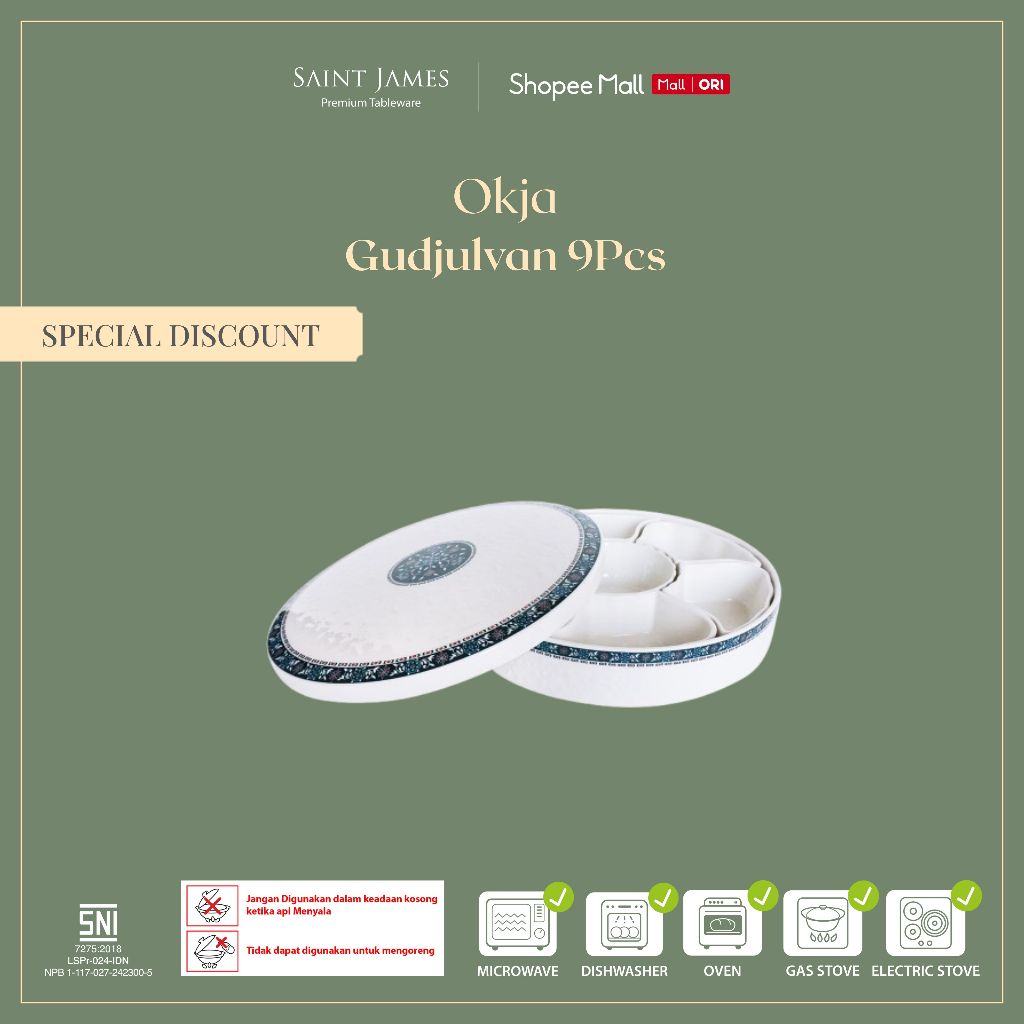 Saint James Gudjulvan 9Pcs (Okja)