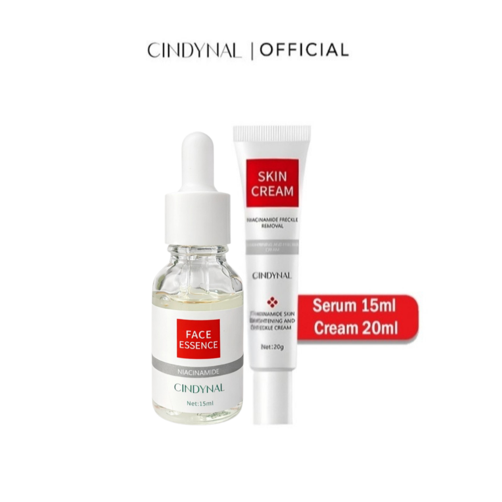 YZKMSKIN - CINDYNAL PROMO 2IN1 | Paket Perawatan Wajah Serum Wajah & Face Cream