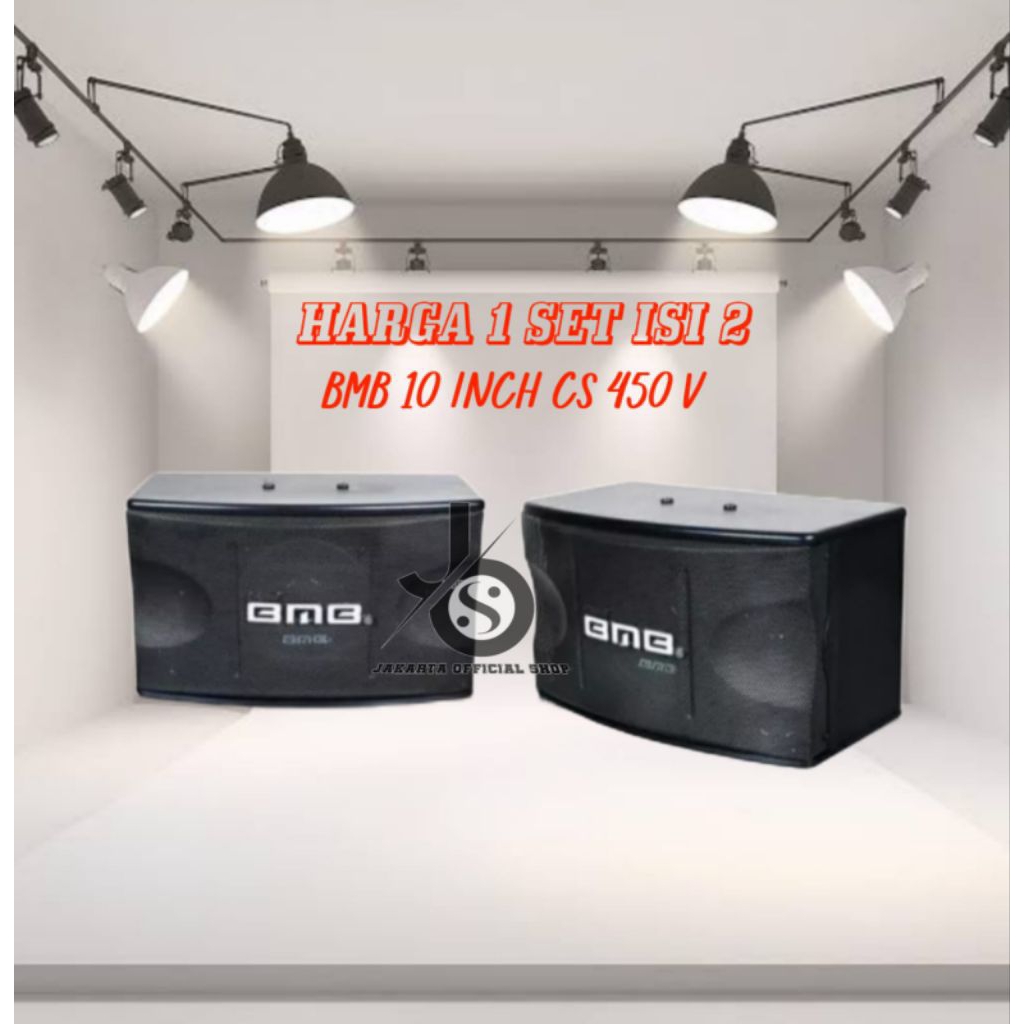 Speaker pasif BMB 10 inch CS 450 V original garansi 3 tahun
