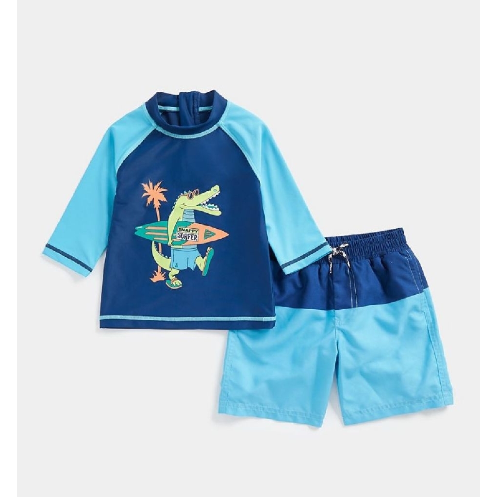 Mothercare baju renang anak UPF50+ mc / mc renang sunsafe UPF50+