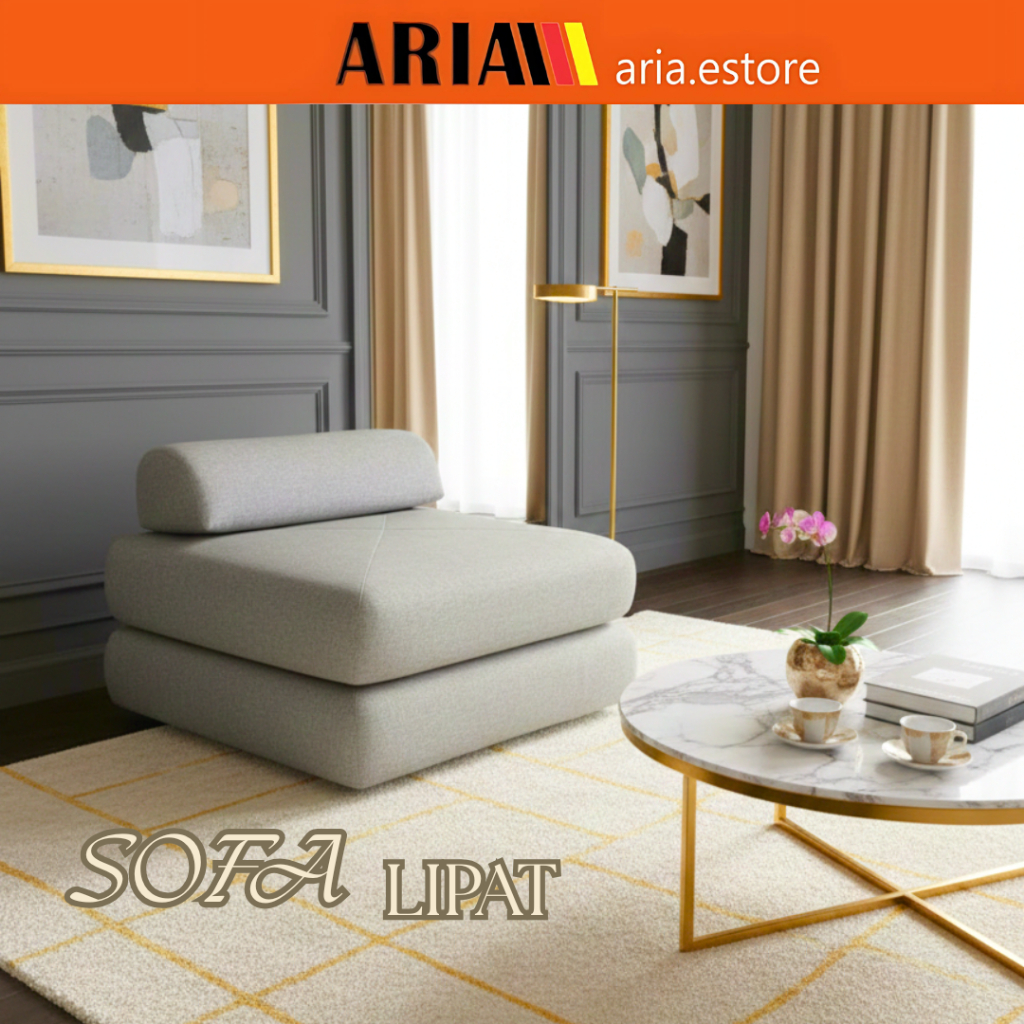 ARIA FURNITURE - SOFA LIPAT / BED UKURAN 90