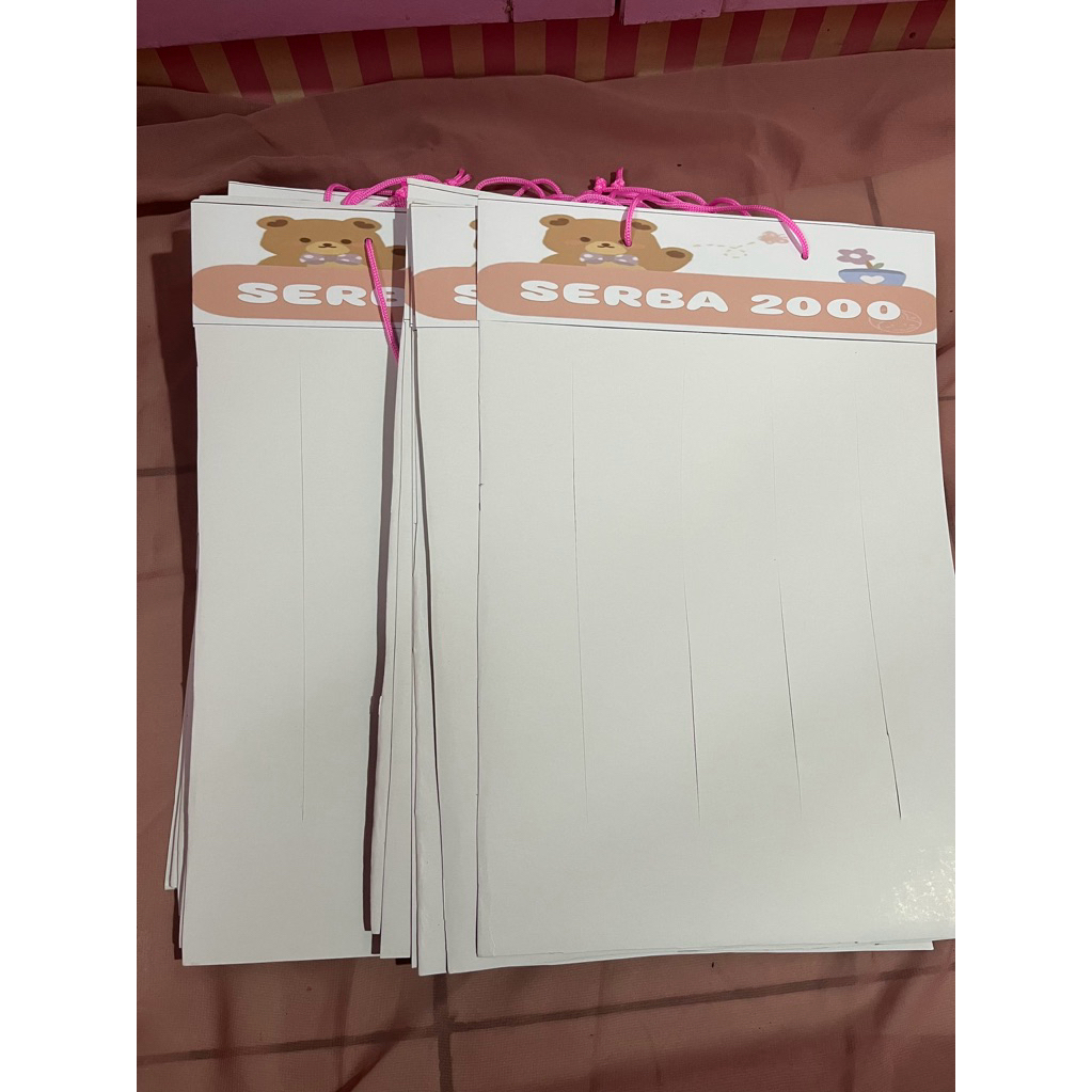 ALAS JUALAN AKSESORIS SERBA 2000