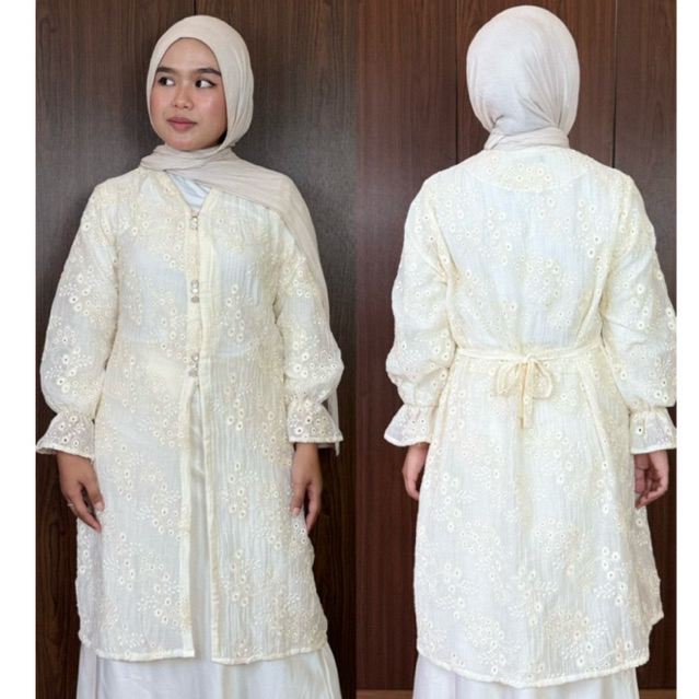 Zaa Clotes Tunik Lebaran 2026 Atasan Lebaran Outfit Lebaran Termurah Terlaris