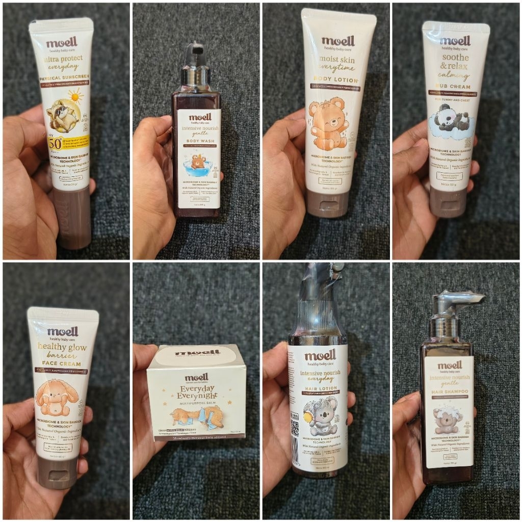 Moel skincare baby, harga normal +biaya adm 2k