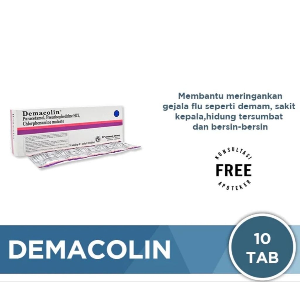 DEMACOLIN Strip 10 Tab