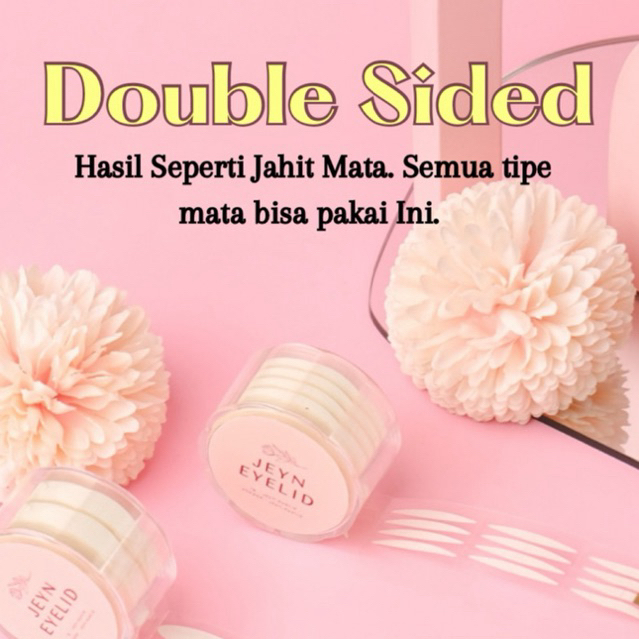 JEYN Eyelid Double Sided Eyelid Tape Skot Mata Dua Sisi Anti Air + SAMPLE + Y FORK