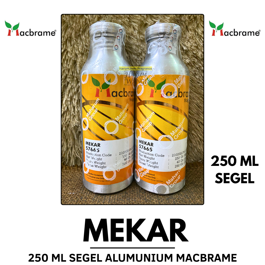 Bibit Parfum  MACBRAME // MEKAR 250 ML SEGEL Alumunium