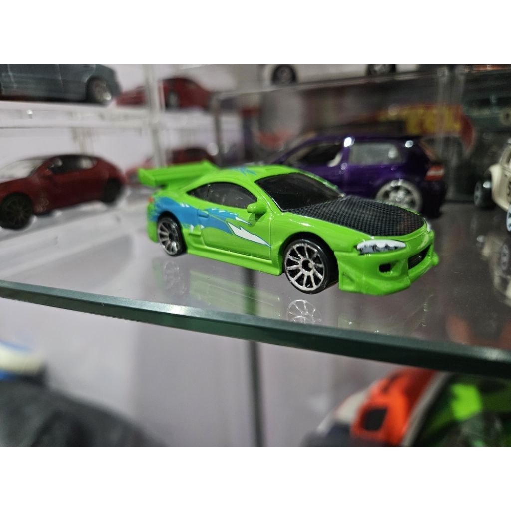 HOT WHEELS MITSUBISHI ECLIPSE LOOSE SERI FAST AND FURIOUS