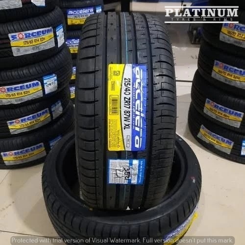 BAN TIPIS MERK ACCELERA PHI-R 215 40 R17 TAHUN 2024 II 215/40 R17 ACCELERA