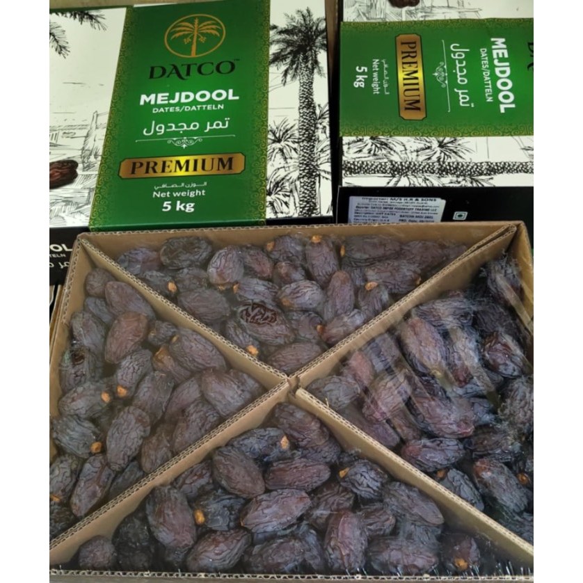Kurma Medjool Palestina Jumbo 5 kg / Medjoul Palestina Jumbo Al Quds / Qudsi / Datco 5 kg / Medjoul 