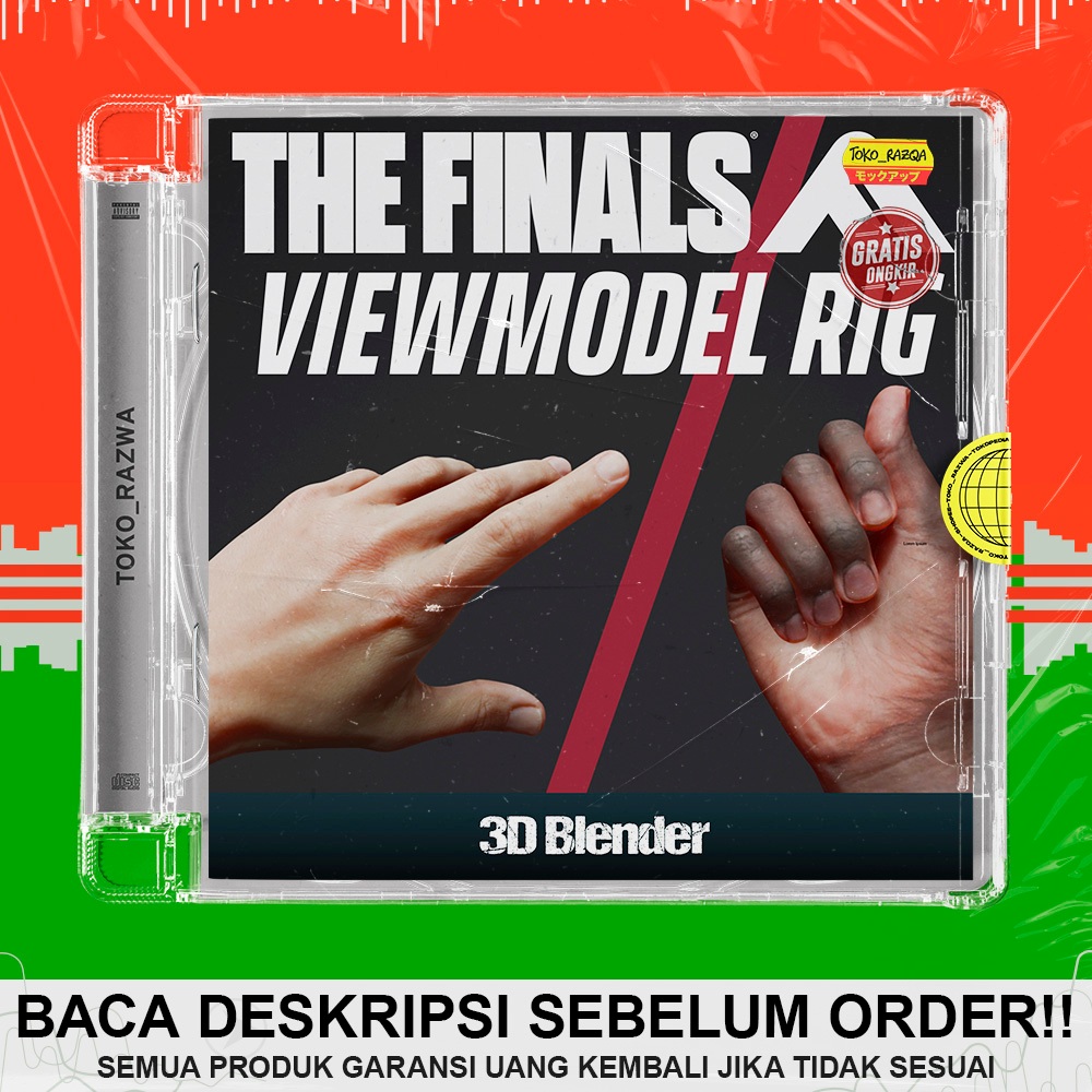 3D Blender - The Finals Viewmodel Arms Rig - 290126