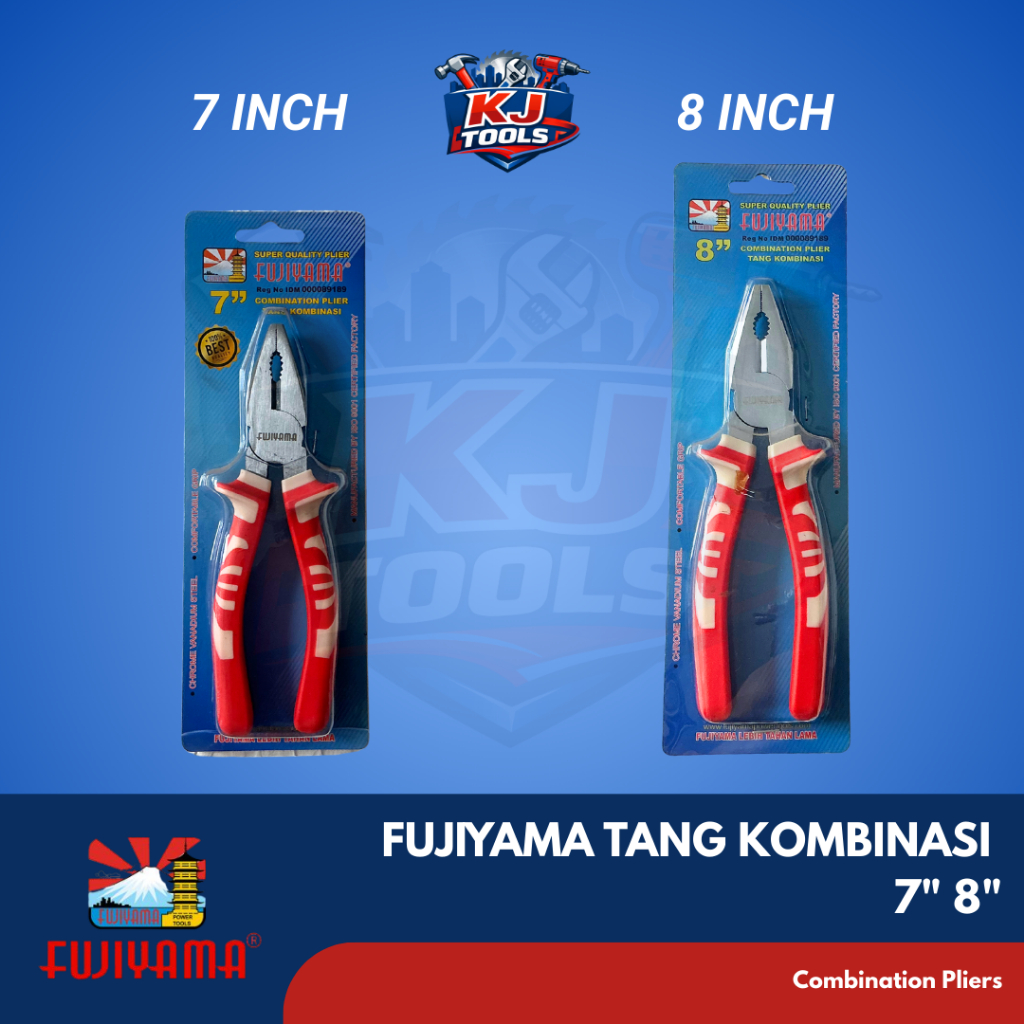 FUJIYAMA Tang Kombinasi  7" Inch Combination Plier