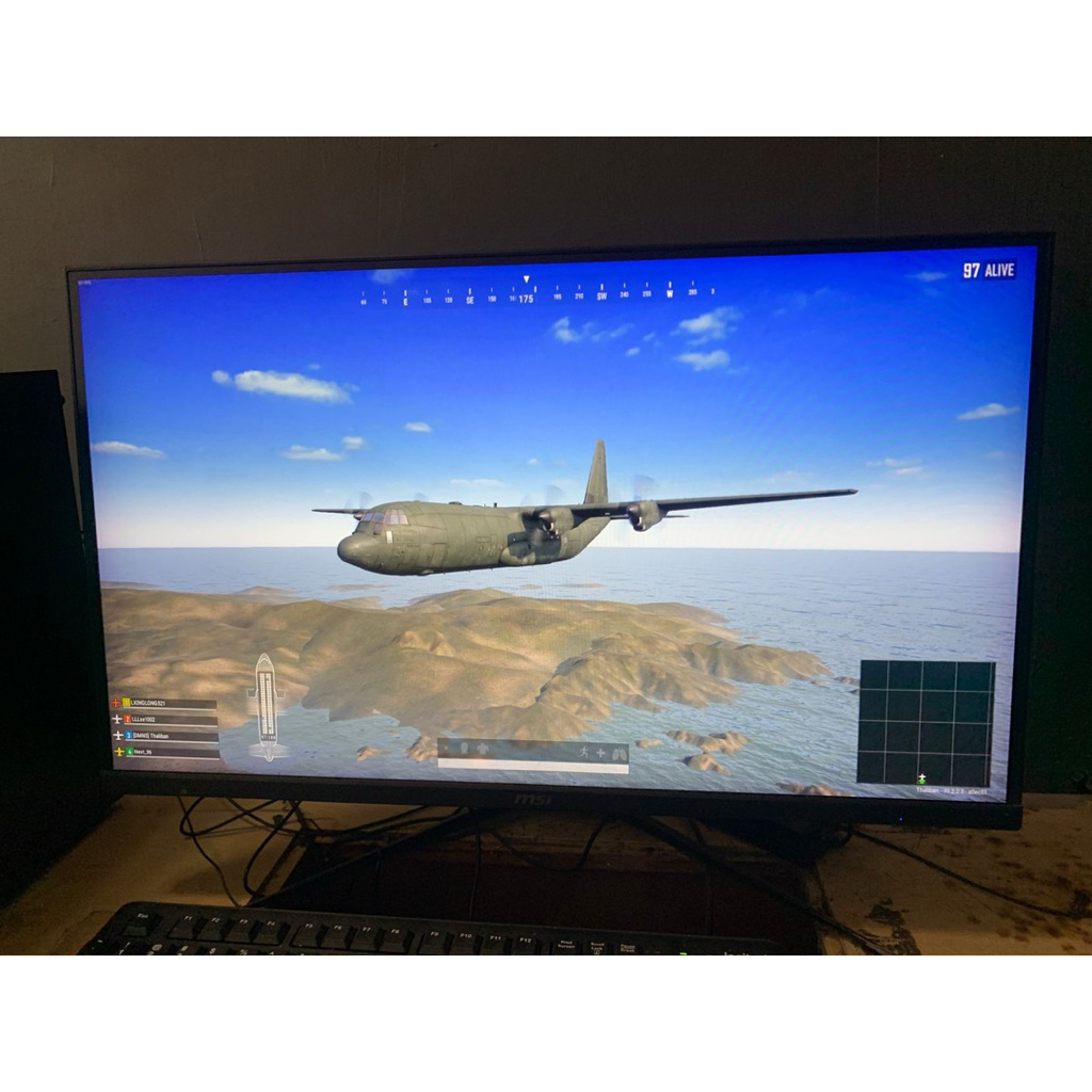 Monitor msi optix mag273 fullset