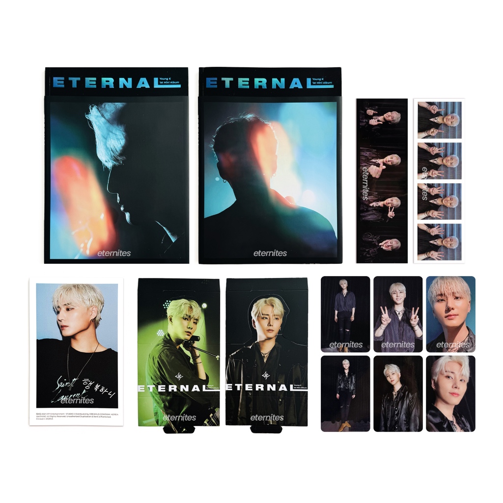 [ READY STOCK / OFFICIAL ] DAY6 ( YoungK ) - Eternal Solo Album Photocard PC Standee Paper Stand Sea