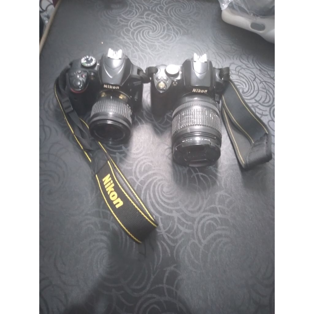 kamera Dslr nikon d3400 dan d60