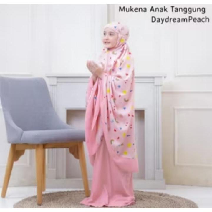 Mukenah Anak Motif Daydream mukena pelangi anak  Usia 4-10 Tahun model rayon premium