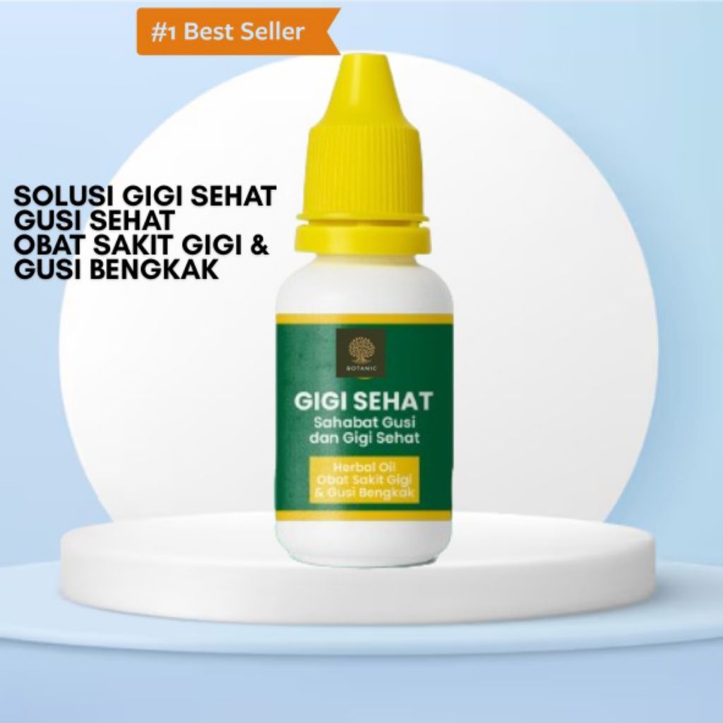 [GIGI SEHAT] Solusi Gigi Sehat Obat Sakit Gigi Berlubang Gusi Bengkak, Sakit gigi Kropok, Gigi Goyan