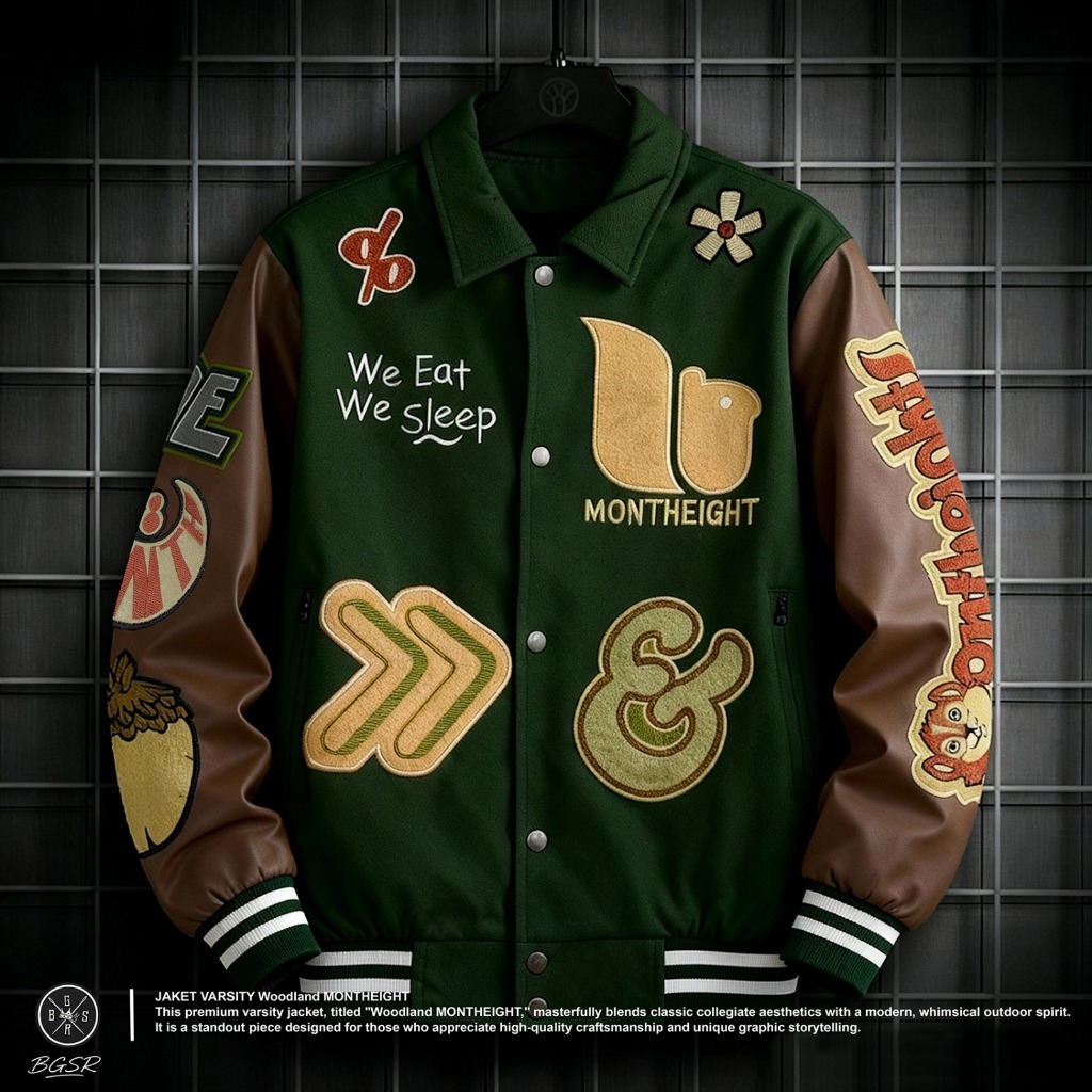FLASHSALE BGSRMMXVI - Jaket Baseball Varsity Japan - Jaket Varsity Baseball - Jaket Varsity Tebal - 
