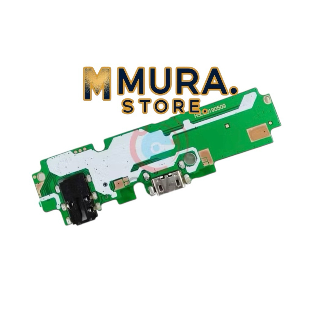 flexibel konektor cas papan cas connnector charger Vivo v15 /  vivo s1 + ic original