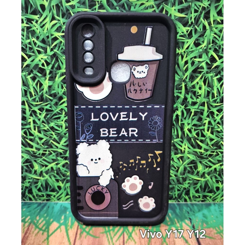 Case Hp Lovely Bear Vivo Y20 Y12S/Vivo 17S/Vivo 19S