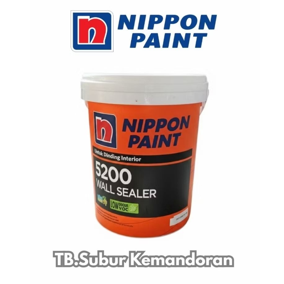 Cat Dasar Nippon 5200 Wall Sealer/Cat Dasar Interior-20kg