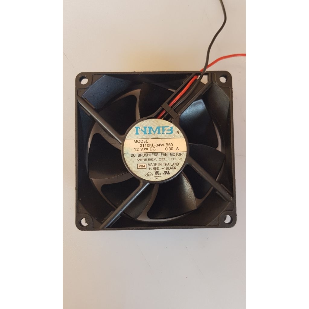 Fan/kipas NMB DC 12V-0.30A 8X8Cm 2pin