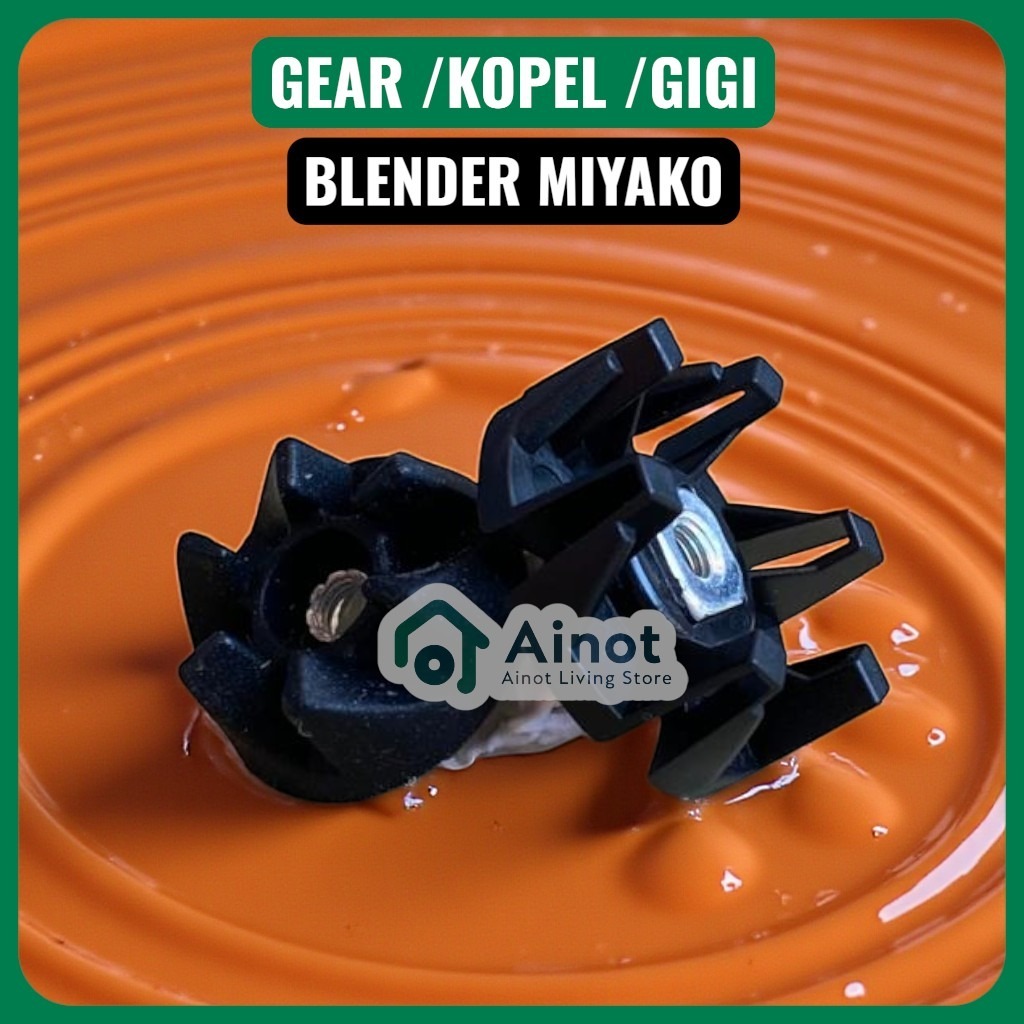 Gear Kopel Blender Miyako National Gigi Blender Karet Plastik Sparepart Blender Miyako National Univ
