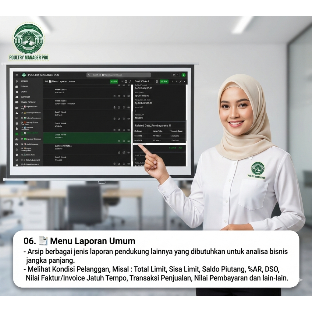 PAKET ENTERPRISE - POULTRY MANAGER PRO (Aplikasi Kasir Toko Poultry Shop, Aplikasi Pembukuan/Recordi