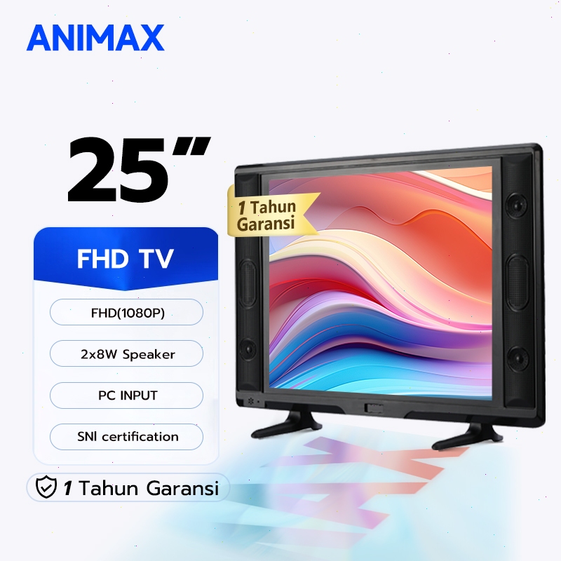 Animax Digital TV 24 inch  25 inch 22 inch Digiatal TV LED TV Tabung Garansi 1 Tahun