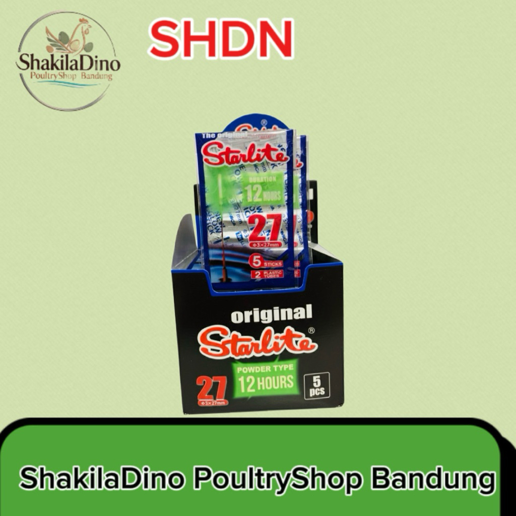 Starlite Glow Stick Kumul Pancing 5pcs