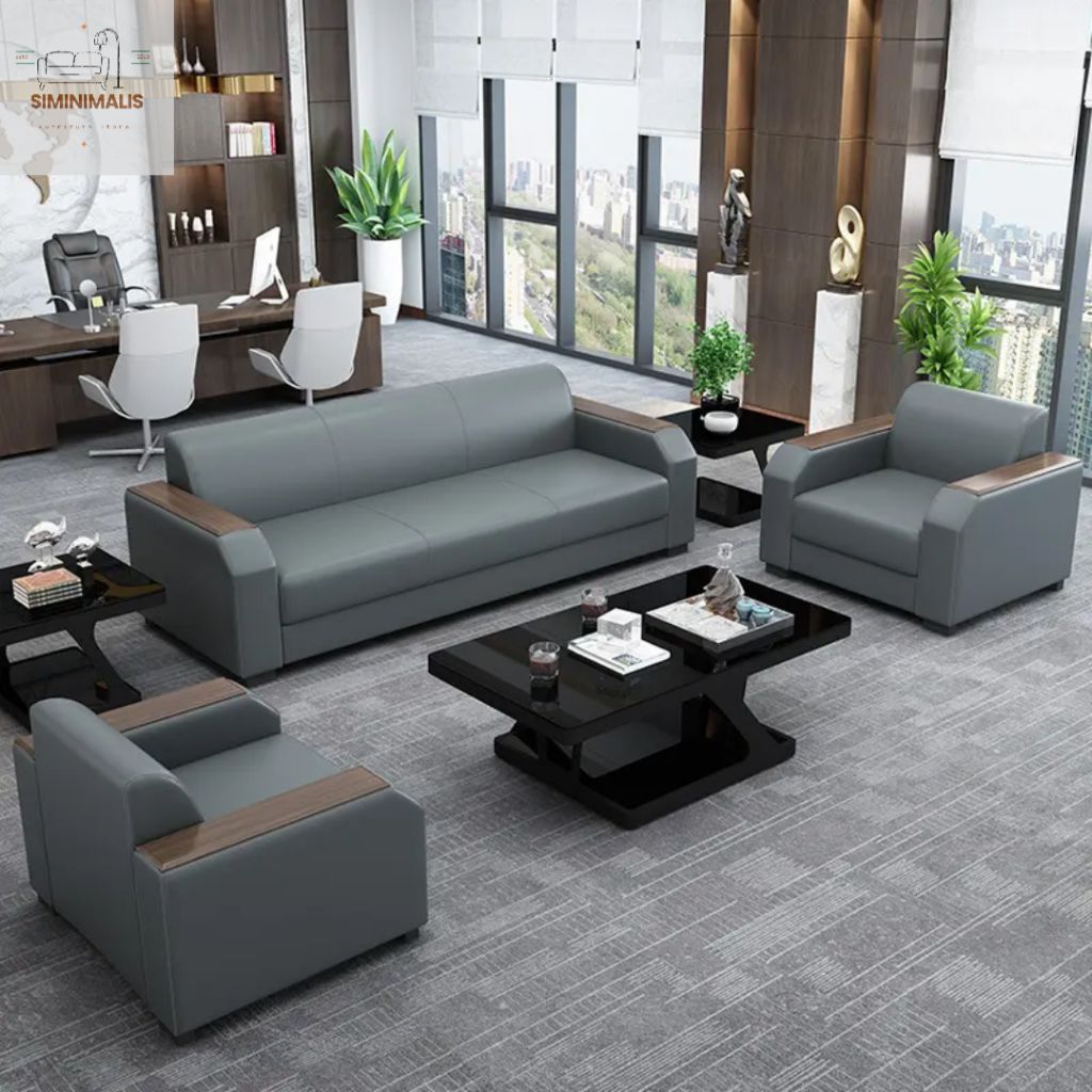 Sofa Minimalis Model 311 Cocok Untuk Ruang Tamu / Kantor Kualitas Premium