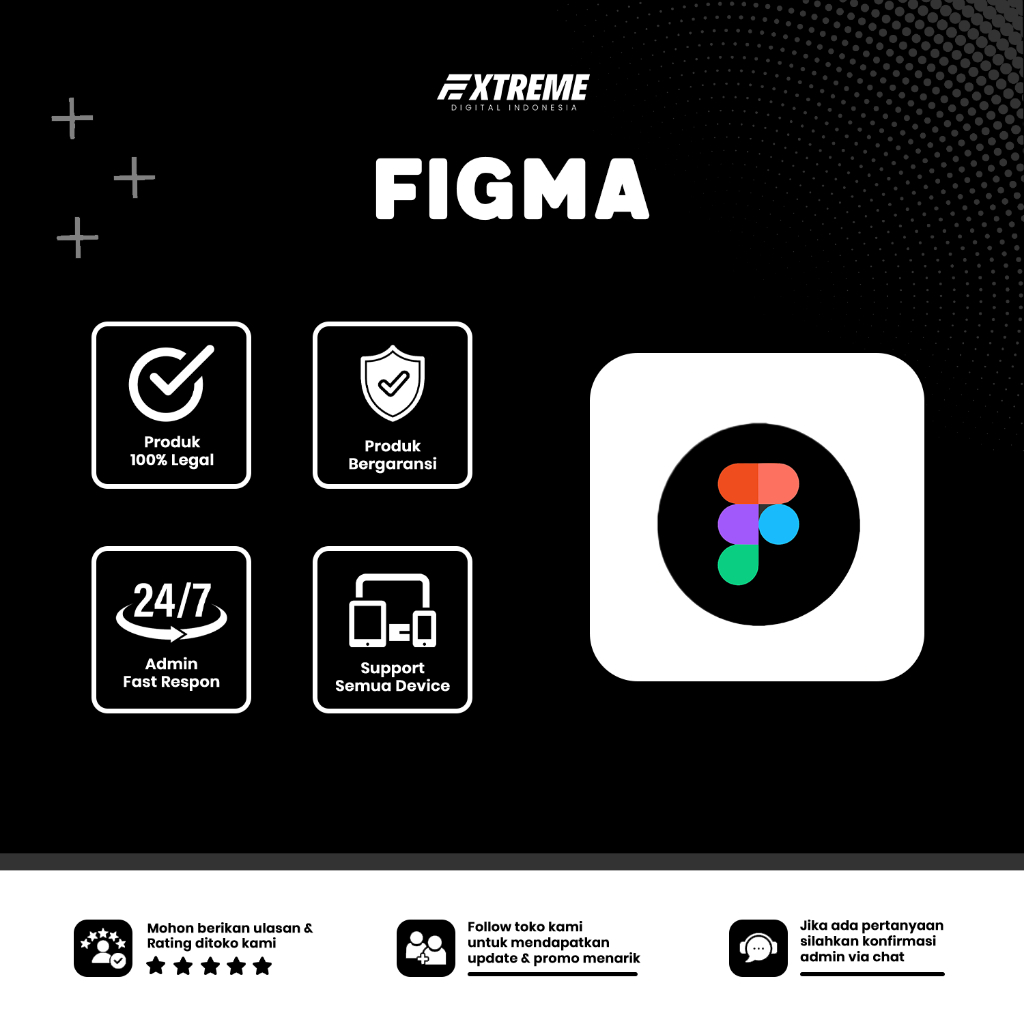 Figma Pro 12 Bulan | UI UX Design Premium