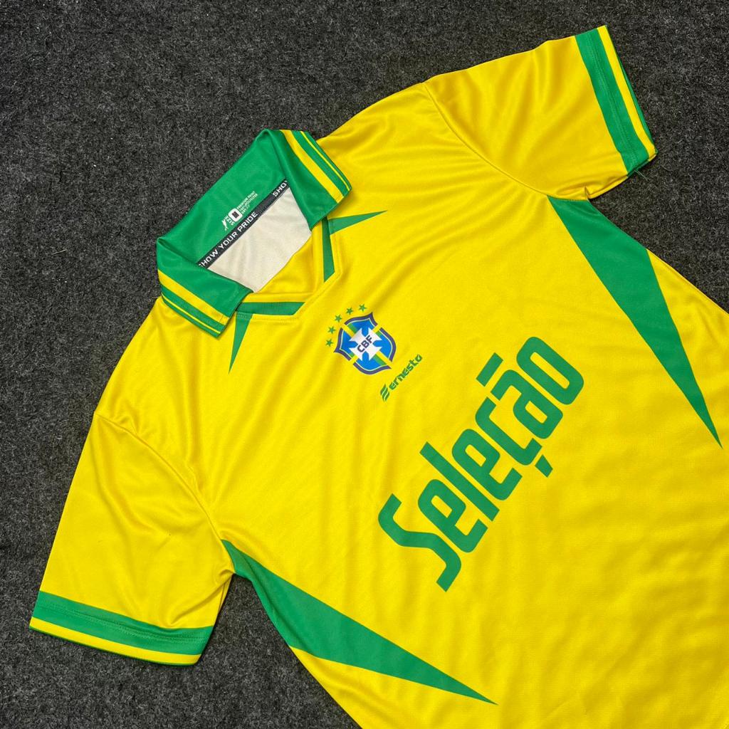 JERSEY BRAZIL RETRO JERSEY VINTAGE FANTASY EDITION