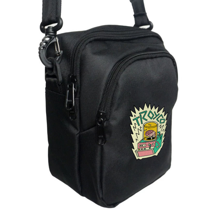 Troy Company Sling Bag Daily Black Mind Purifier - Slingbag Hitam Tas Selepang Hitam SBD 3009