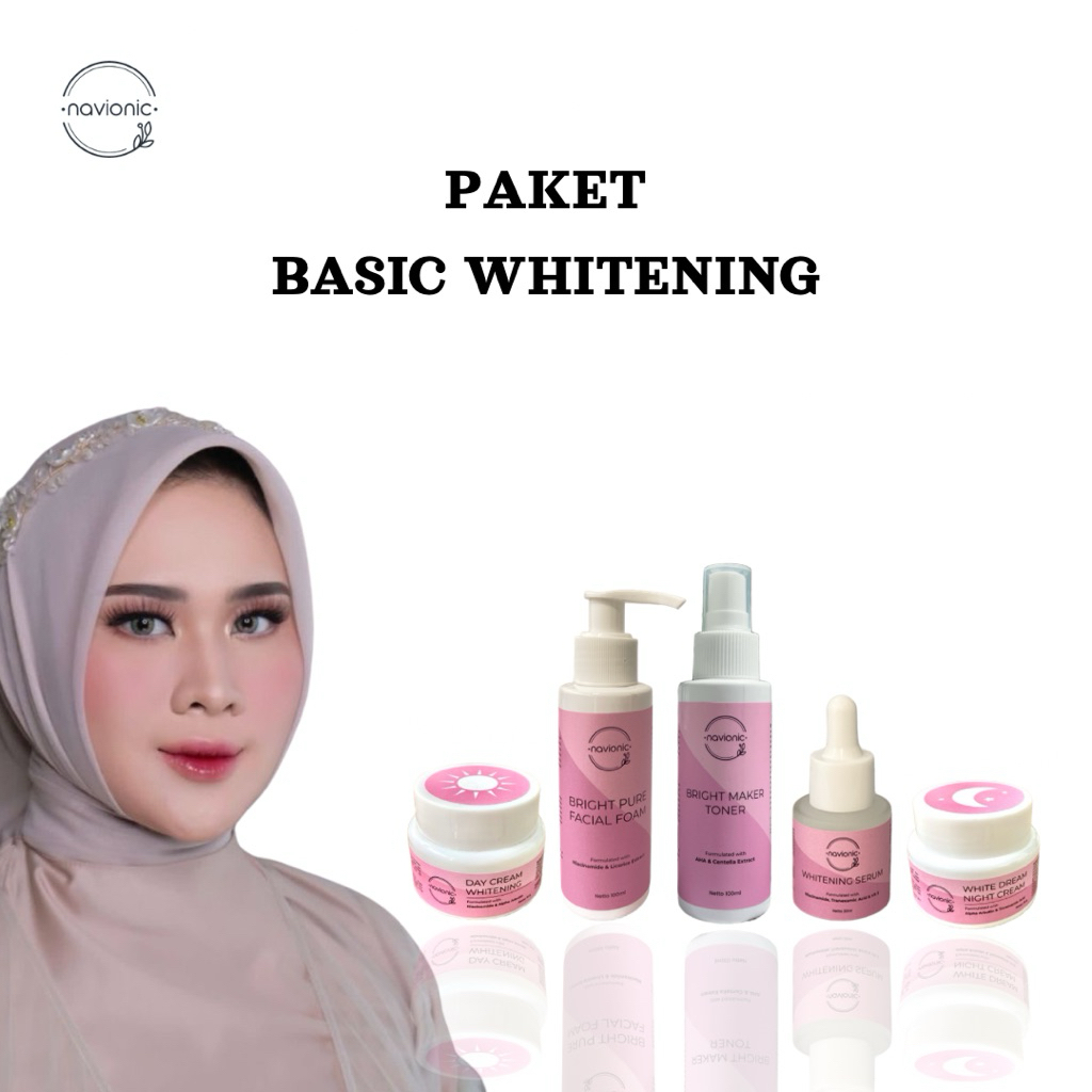 PAKET BASIC WHITENING 5 PCS Navionic N1032