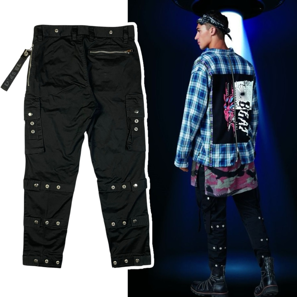 SS18 Diesel Punk Cargo Pants