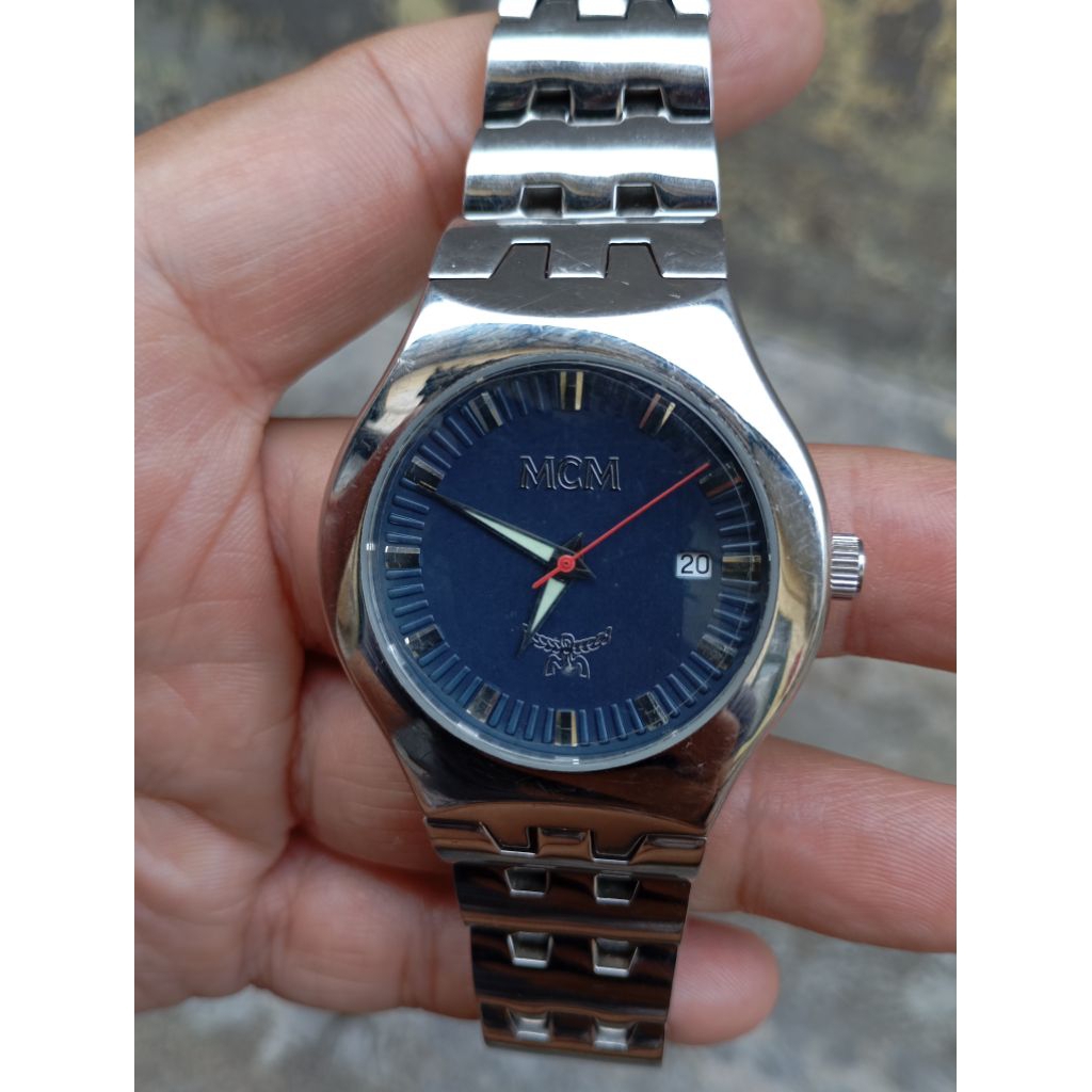 jam tangan fashion MCM preloved second original