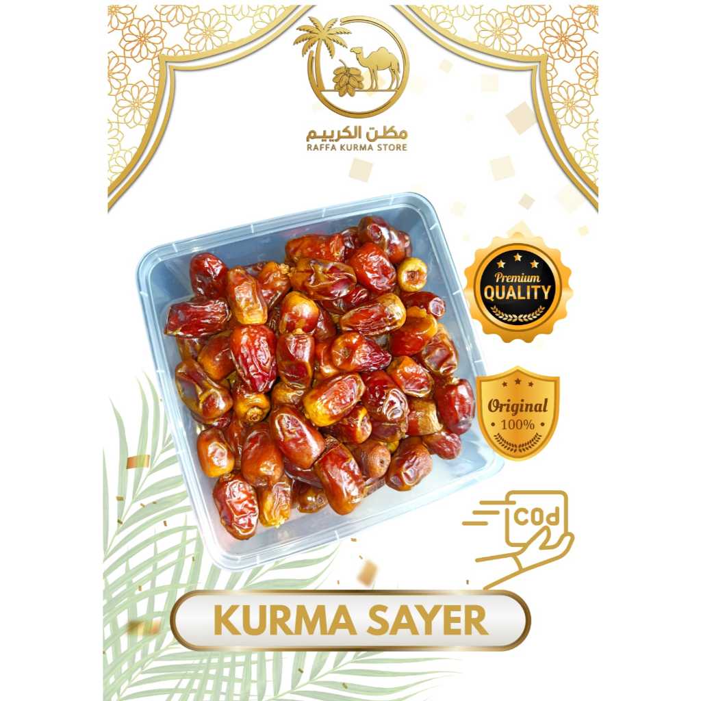 KURMA SAYER 1KG EMIRATES GOLD | KURMA SAYER MADINAH | KURMA MURAH | COD