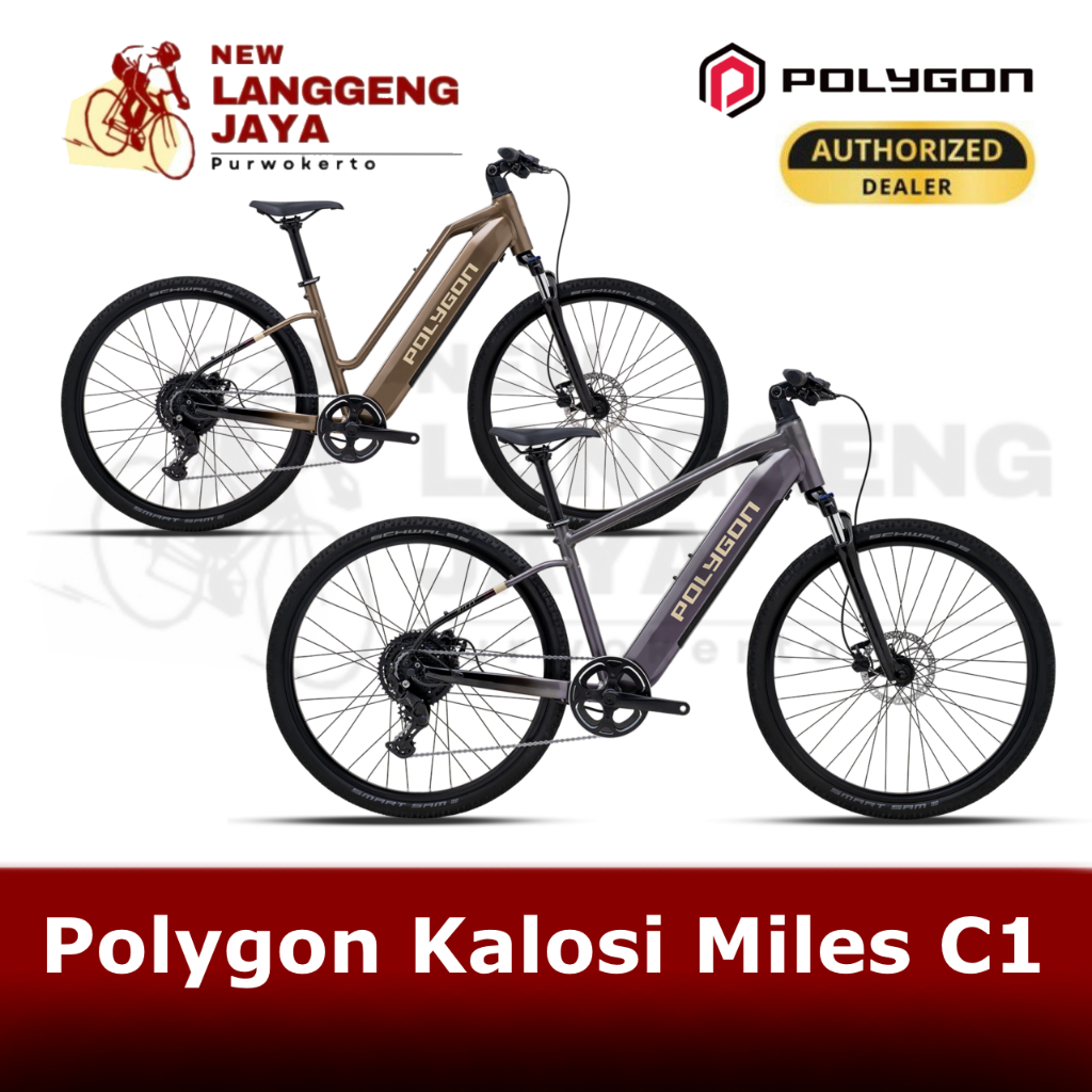 Polygon Sepeda Urban E-bike Kalosi Miles C1 700C