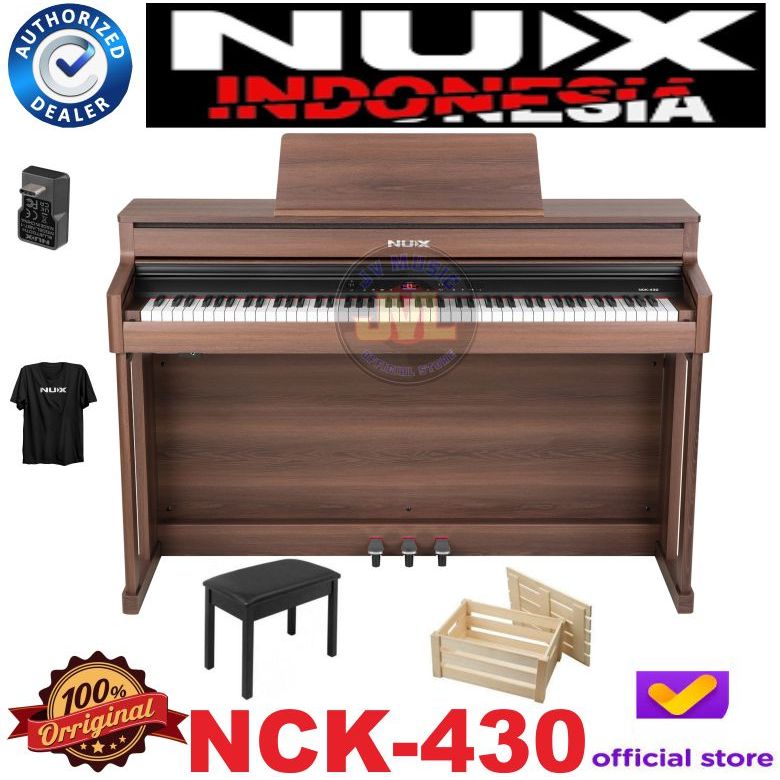 Nux NCK-430 Electric Piano Nux NCK430 Digital Piano Elektrik Nux