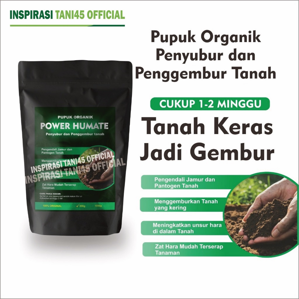 Pupuk Organik Penyubur dan Penggembur Tanah 500 Gram