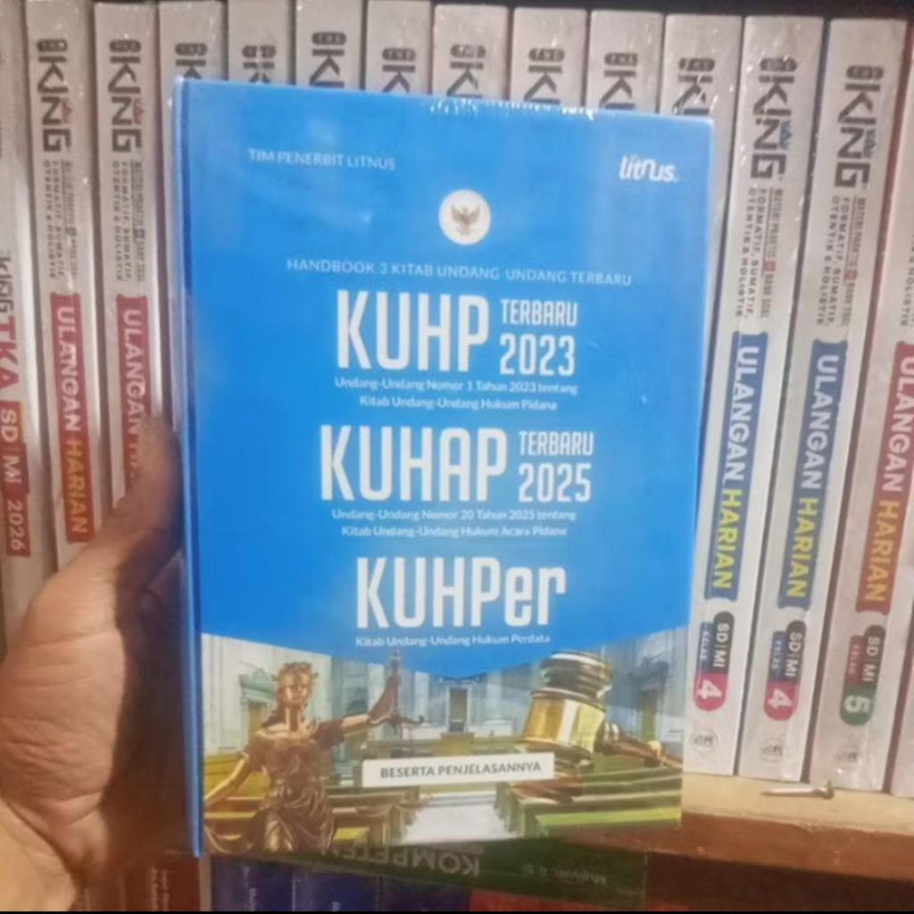 Buku KUHP 2023 KUHAP 2025 dan KUHPer Lengkap