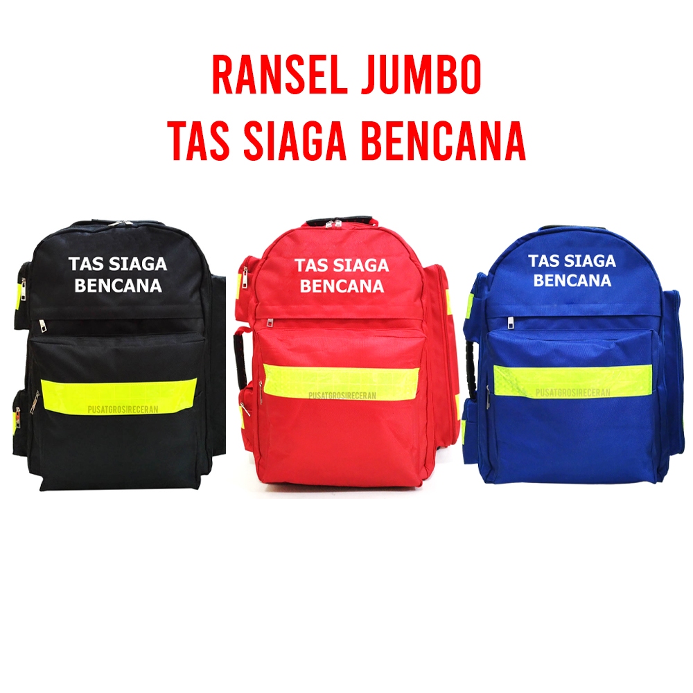 TAS SIAGA BENCANA Tas Perlengkapan Medis Emergency Kit Tas P3K SAR Tas Kesehatan P3K Siaga Bencana M