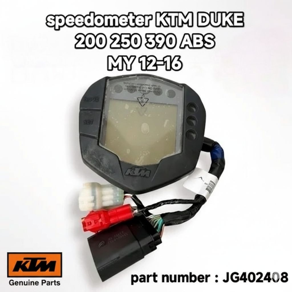 SPEEDOMETER KTM DUKE 200 250 390 ORIGINAL ABS DIGITAL SPEEDOMETER KTM