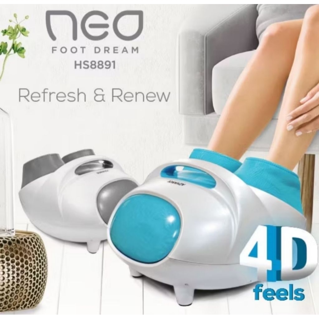 ADVANCE - Neo Foot Dream (HS8891) Foot Massager - Alat Pijat Refleksi Kaki Pemijat Getar Elektrik