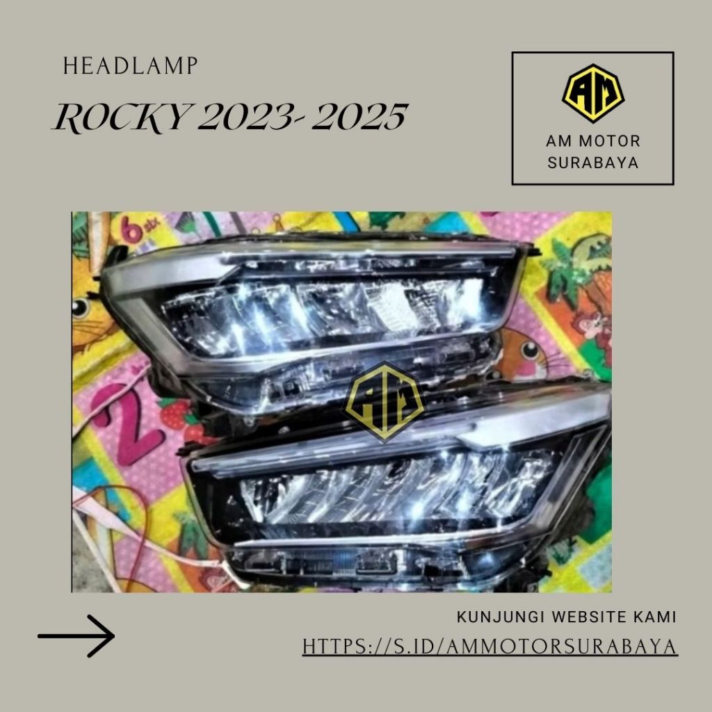 Headlamp ROCKY 2023-2025