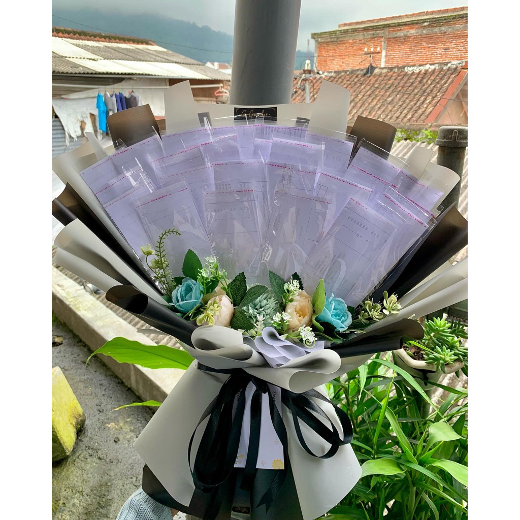 Buket uang kosong isi 20 slot tanpa PO