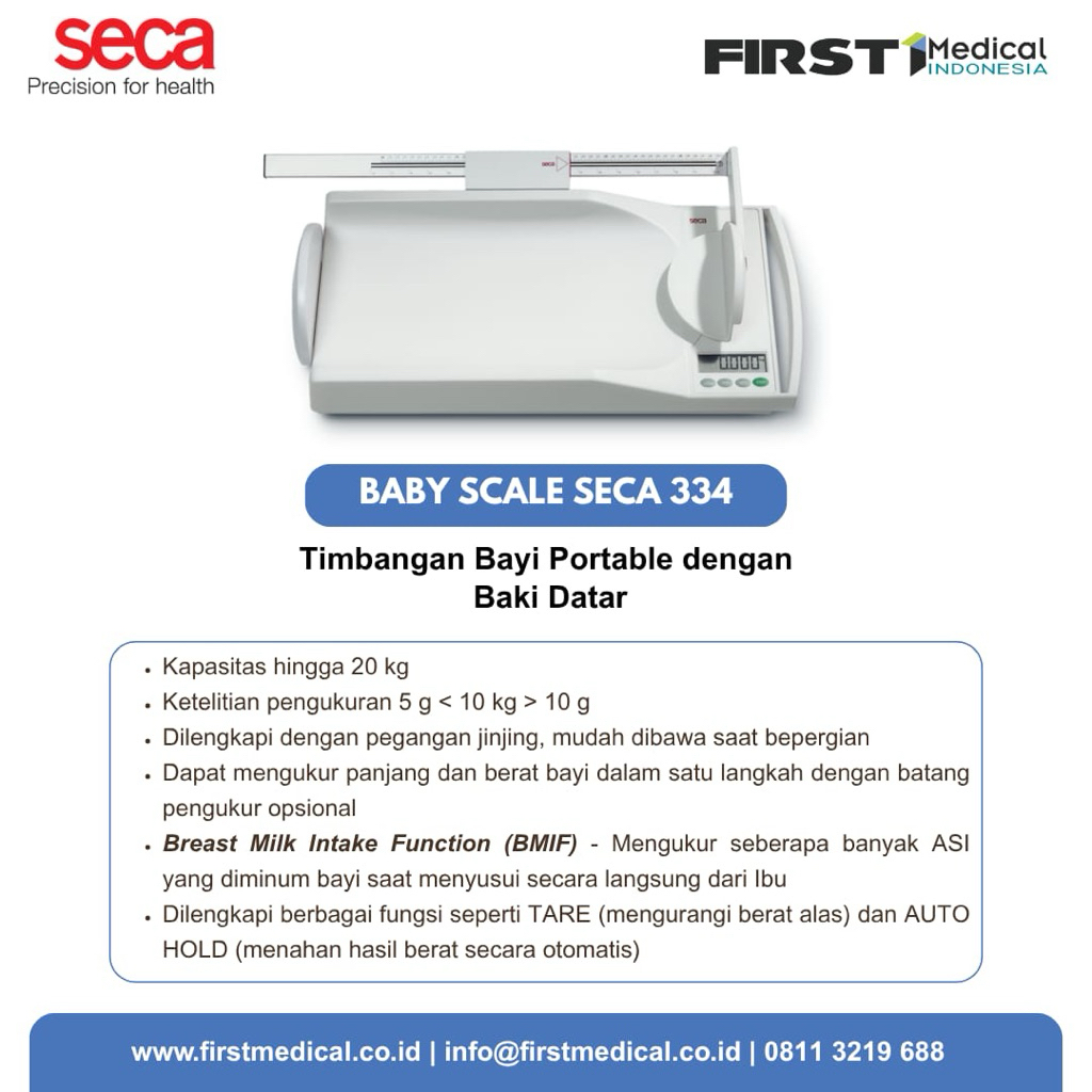 Timbangan Bayi Baby Scale SECA 334+232+400BMF