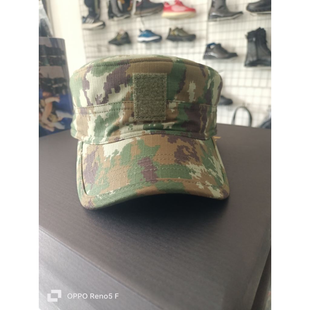 TOPI PDL TNI PET SAGE PRIMA AD AL AU / TOPI PRIMA